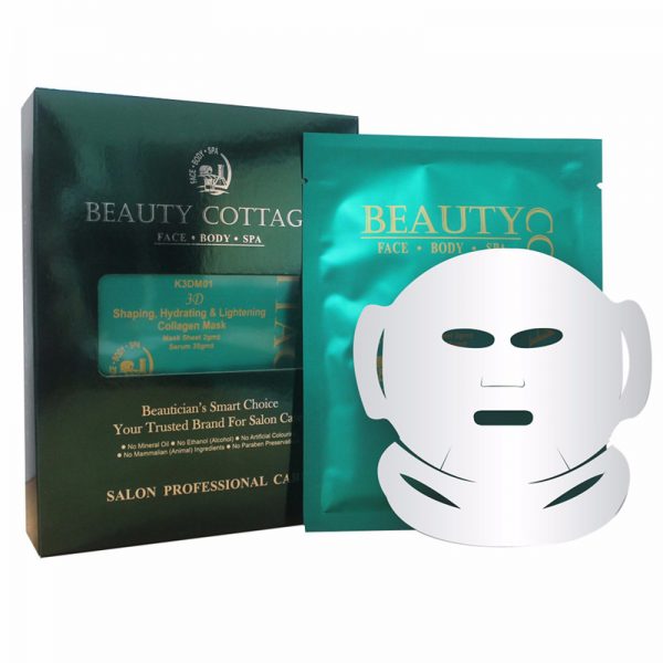 Beauty Cottage 3D Shaping, Hydrating & Lightening Collagen Mask