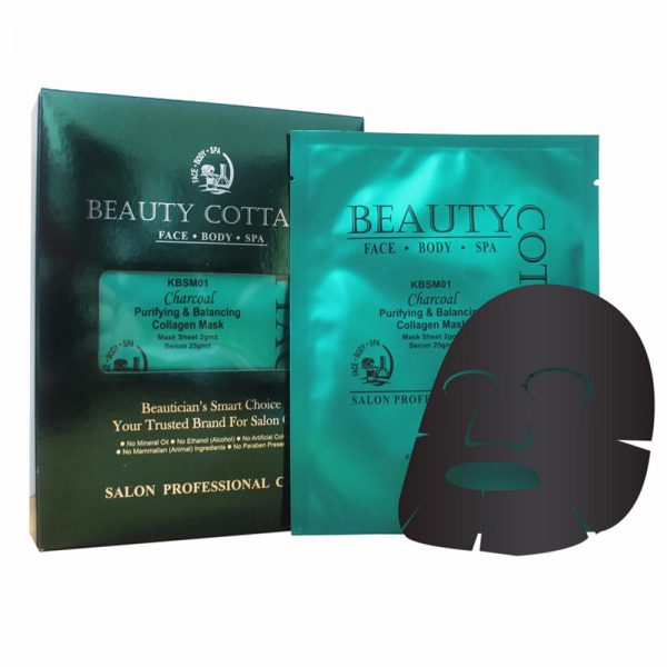 Beauty Cottage Charcoal Purifying & Balancing Collagen Mask
