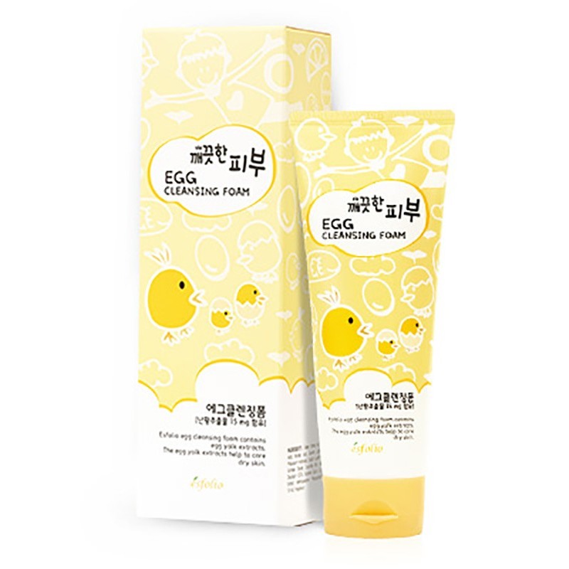 Esfolio Pure Skin Egg Cleansing Foam - I Beauty Today